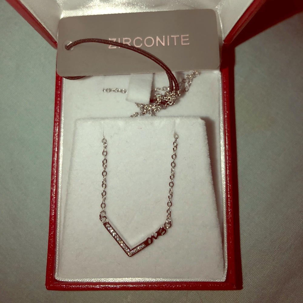 Sterling silver Love necklace
